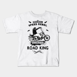 Original Speed Rebel Coolrider Road King T-shirt Kids T-Shirt